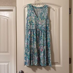 Lilly Pulitzer Tiered Ruffle Dress